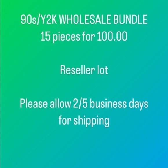 Y2K Style Wholesale Bundle 15 Piece - Picture 2 of 9